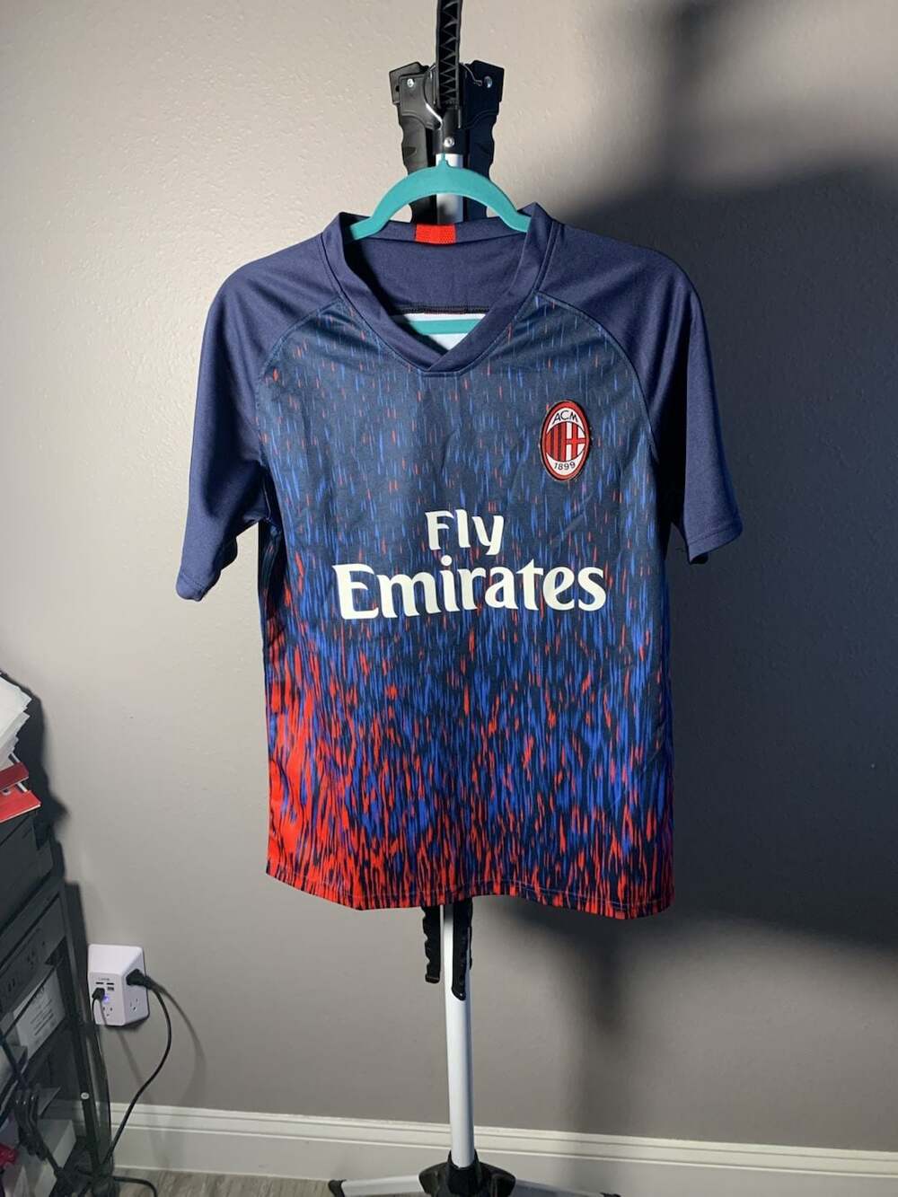 Puma AC Milan 2018/2019 Third Football Shirt Soccer Jersey Fly Emirates